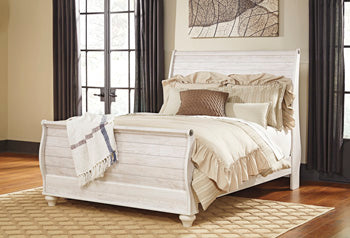 Willowton Bed - World Furniture Gallery (Newark, CA)