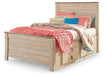 Willowton Bed with 2 Storage Drawers - World Furniture Gallery (Newark, CA)