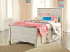 Willowton Bed with 2 Storage Drawers - World Furniture Gallery (Newark, CA)