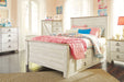 Willowton Bed with 2 Storage Drawers - World Furniture Gallery (Newark, CA)