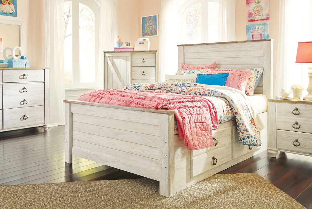 Willowton Bed - World Furniture Gallery (Newark, CA)