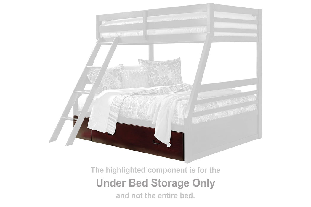 Halanton Youth Bunk Bed with 1 Large Storage Drawer - World Furniture Gallery (Newark, CA)