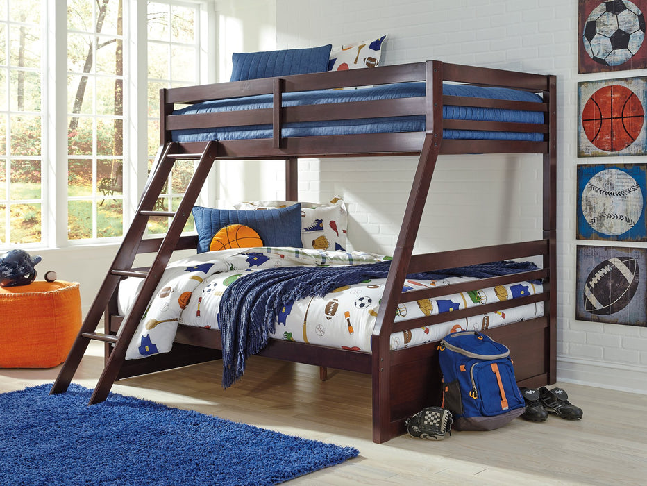 Halanton Youth Bunk Bed with 1 Large Storage Drawer - World Furniture Gallery (Newark, CA)