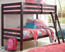 Halanton Youth Bunk Bed with Ladder - World Furniture Gallery (Newark, CA)