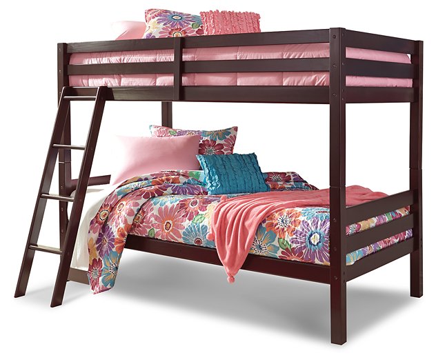 Halanton Youth Bunk Bed with 1 Large Storage Drawer - World Furniture Gallery (Newark, CA)