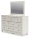 Grantoni Dresser and Mirror - World Furniture Gallery (Newark, CA)