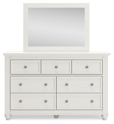 Grantoni Dresser and Mirror - World Furniture Gallery (Newark, CA)