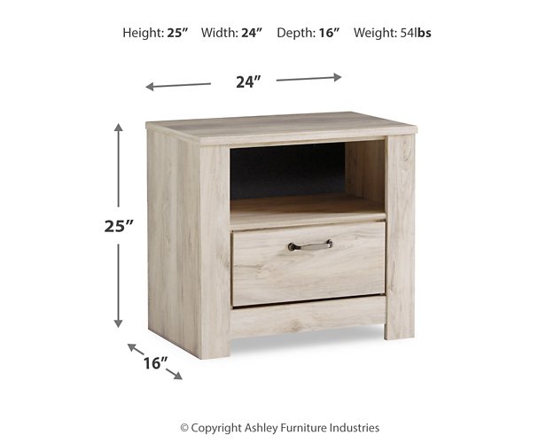 Bellaby Nightstand - World Furniture Gallery (Newark, CA)