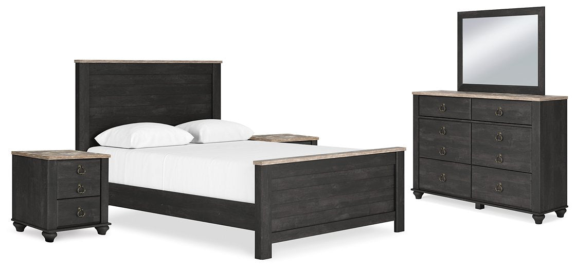 Nanforth Bedroom Set - World Furniture Gallery (Newark, CA)