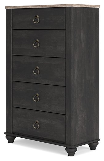 Nanforth Chest of Drawers - World Furniture Gallery (Newark, CA)