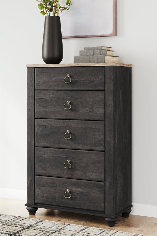 Nanforth Chest of Drawers - World Furniture Gallery (Newark, CA)