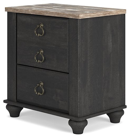 Nanforth Nightstand - World Furniture Gallery (Newark, CA)