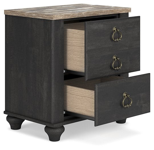 Nanforth Nightstand - World Furniture Gallery (Newark, CA)