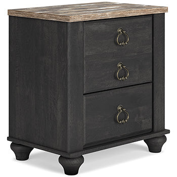 Nanforth Nightstand - World Furniture Gallery (Newark, CA)