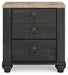 Nanforth Nightstand - World Furniture Gallery (Newark, CA)