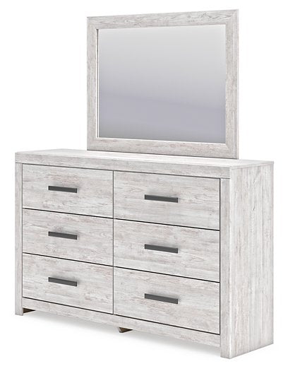 Cayboni Dresser and Mirror - World Furniture Gallery (Newark, CA)