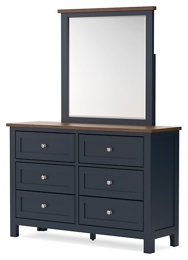 Landocken Dresser and Mirror - World Furniture Gallery (Newark, CA)