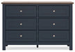 Landocken Dresser - World Furniture Gallery (Newark, CA)