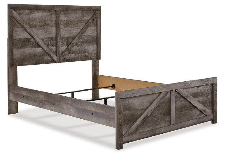 Wynnlow Crossbuck Bed - World Furniture Gallery (Newark, CA)