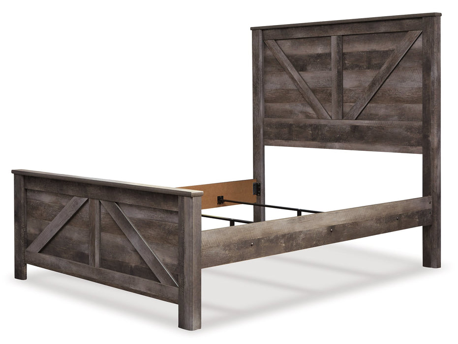 Wynnlow Crossbuck Bed - World Furniture Gallery (Newark, CA)