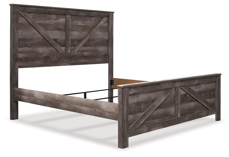 Wynnlow Crossbuck Bed - World Furniture Gallery (Newark, CA)