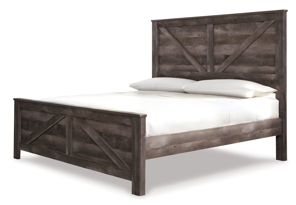 Wynnlow Crossbuck Bed - World Furniture Gallery (Newark, CA)