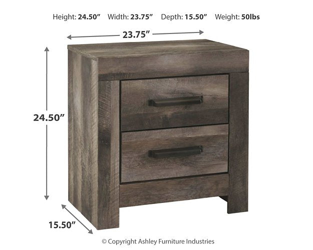 Wynnlow Nightstand - World Furniture Gallery (Newark, CA)