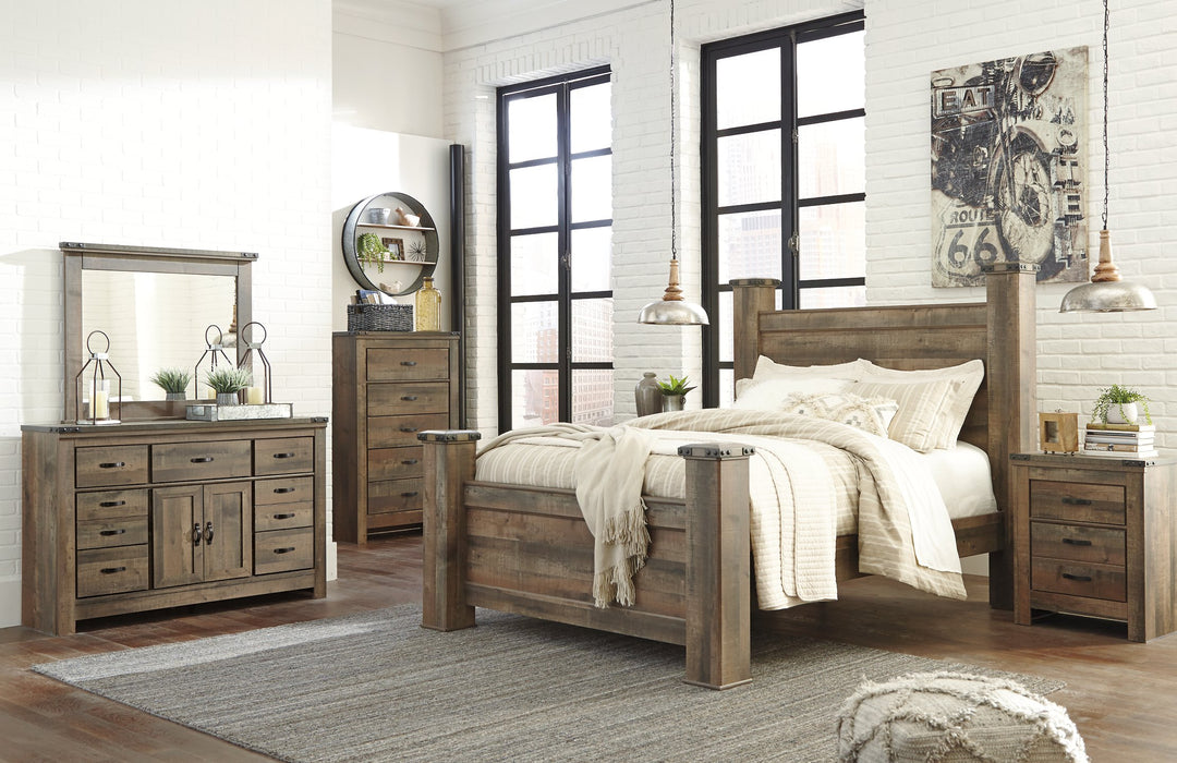 Trinell Bed - World Furniture Gallery (Newark, CA)