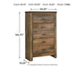 Trinell Youth Chest of Drawers - World Furniture Gallery (Newark, CA)