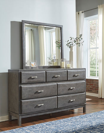 Caitbrook Dresser and Mirror - World Furniture Gallery (Newark, CA)