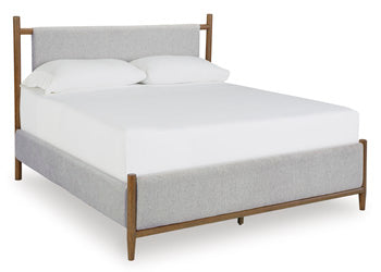 Lyncott Upholstered Bed - World Furniture Gallery (Newark, CA)