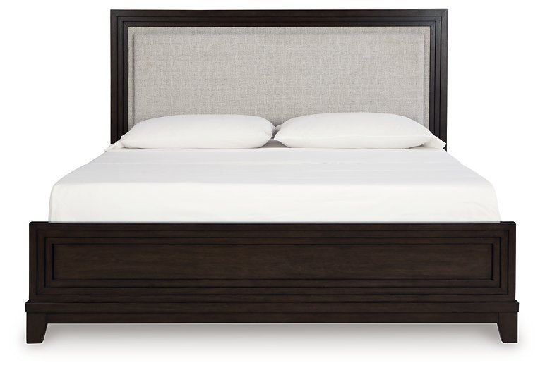 Neymorton Upholstered Bed - World Furniture Gallery (Newark, CA)