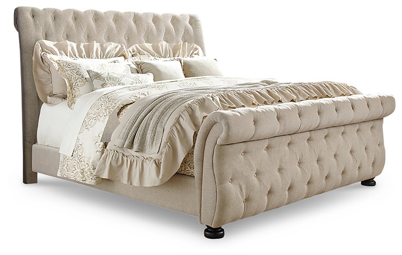 Willenburg Upholstered Bed - World Furniture Gallery (Newark, CA)