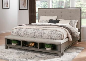 Hallanden Bed with Storage - World Furniture Gallery (Newark, CA)