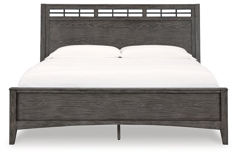 Montillan Bed - World Furniture Gallery (Newark, CA)