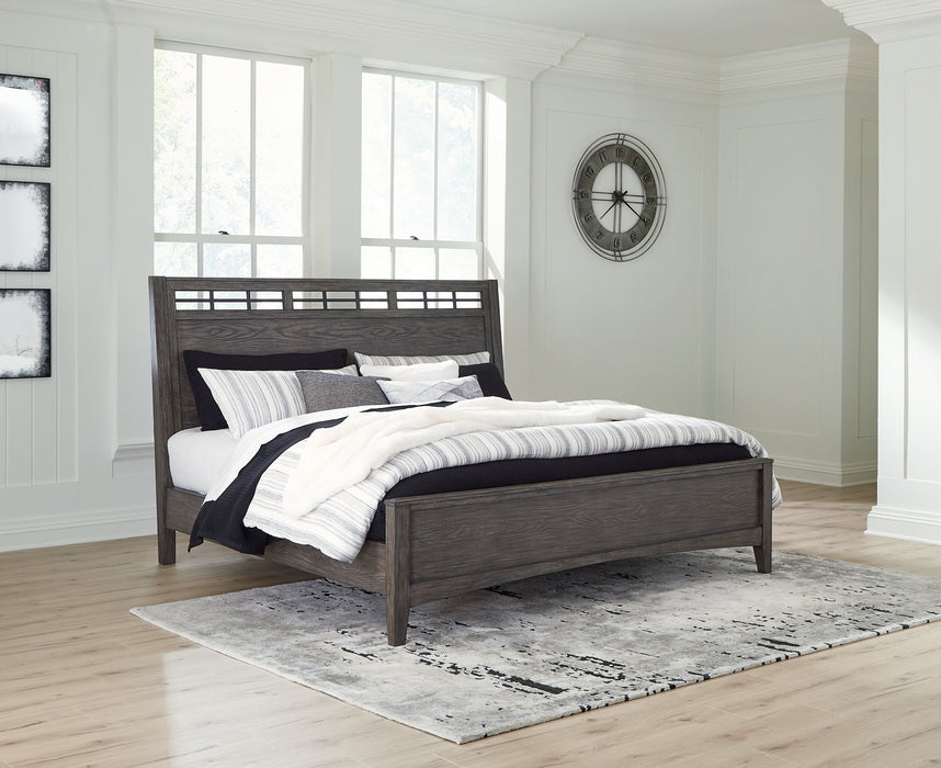 Montillan Bed - World Furniture Gallery (Newark, CA)