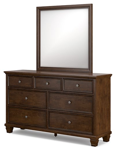 Danabrin Dresser and Mirror - World Furniture Gallery (Newark, CA)