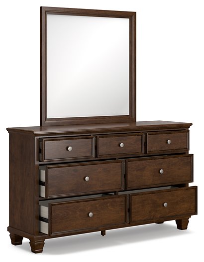 Danabrin Dresser and Mirror - World Furniture Gallery (Newark, CA)