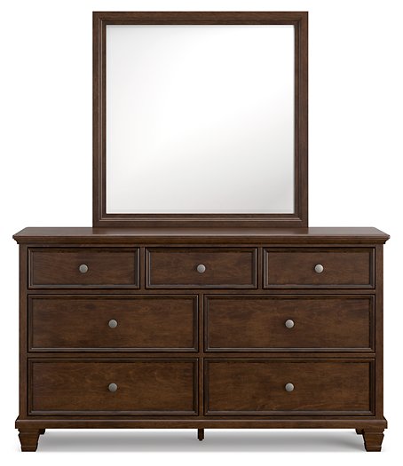 Danabrin Dresser and Mirror - World Furniture Gallery (Newark, CA)