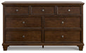 Danabrin Dresser and Mirror - World Furniture Gallery (Newark, CA)