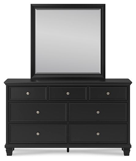 Lanolee Dresser and Mirror - World Furniture Gallery (Newark, CA)