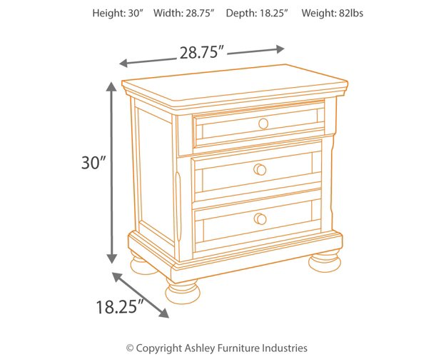 Porter Nightstand - World Furniture Gallery (Newark, CA)