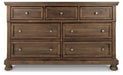 Flynnter Dresser - World Furniture Gallery (Newark, CA)