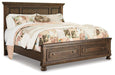 Flynnter Bed with 2 Storage Drawers - World Furniture Gallery (Newark, CA)