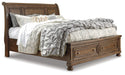 Flynnter Bed with 2 Storage Drawers - World Furniture Gallery (Newark, CA)