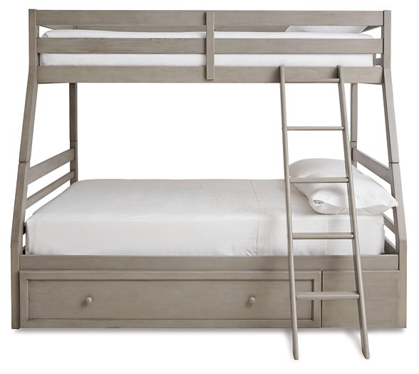 Lettner Youth Bunk Bed with 1 Large Storage Drawer - World Furniture Gallery (Newark, CA)