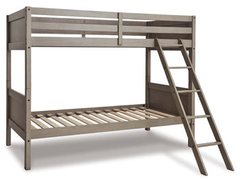 Lettner Youth / Bunk Bed with Ladder - World Furniture Gallery (Newark, CA)