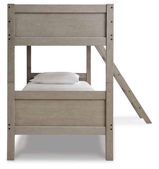 Lettner Youth / Bunk Bed with Ladder - World Furniture Gallery (Newark, CA)