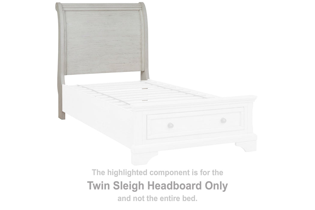 Robbinsdale Sleigh Storage Bed - World Furniture Gallery (Newark, CA)