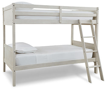 Robbinsdale / Bunk Bed with Ladder - World Furniture Gallery (Newark, CA)